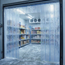 Low Temperature Ribbed PVC Strip Curtains – Flexible Cold-Room & Freezer Door Strips