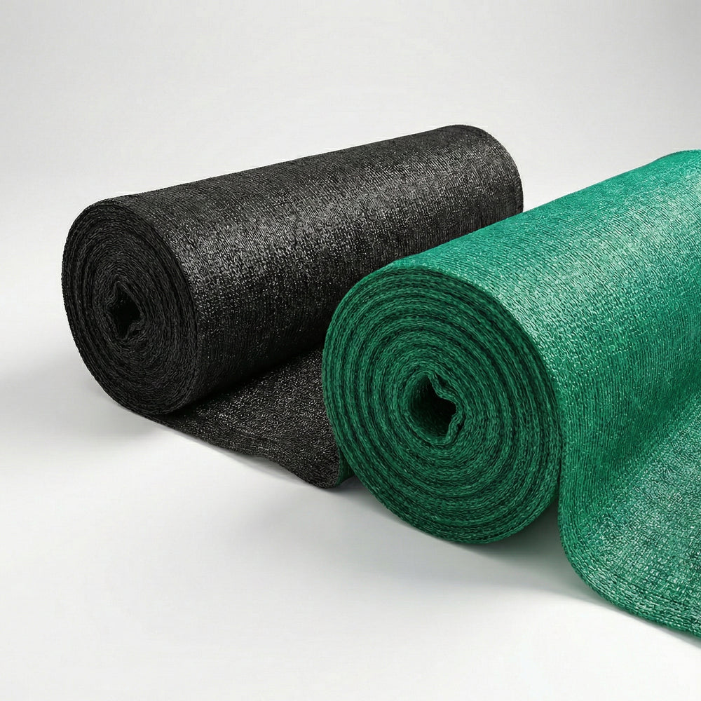 Premium 80% Shade & Privacy Netting - Lightweight HDPE Mesh for Outdoor Use - High-Quality Professional Grade for Industrial and Commercial Applica...