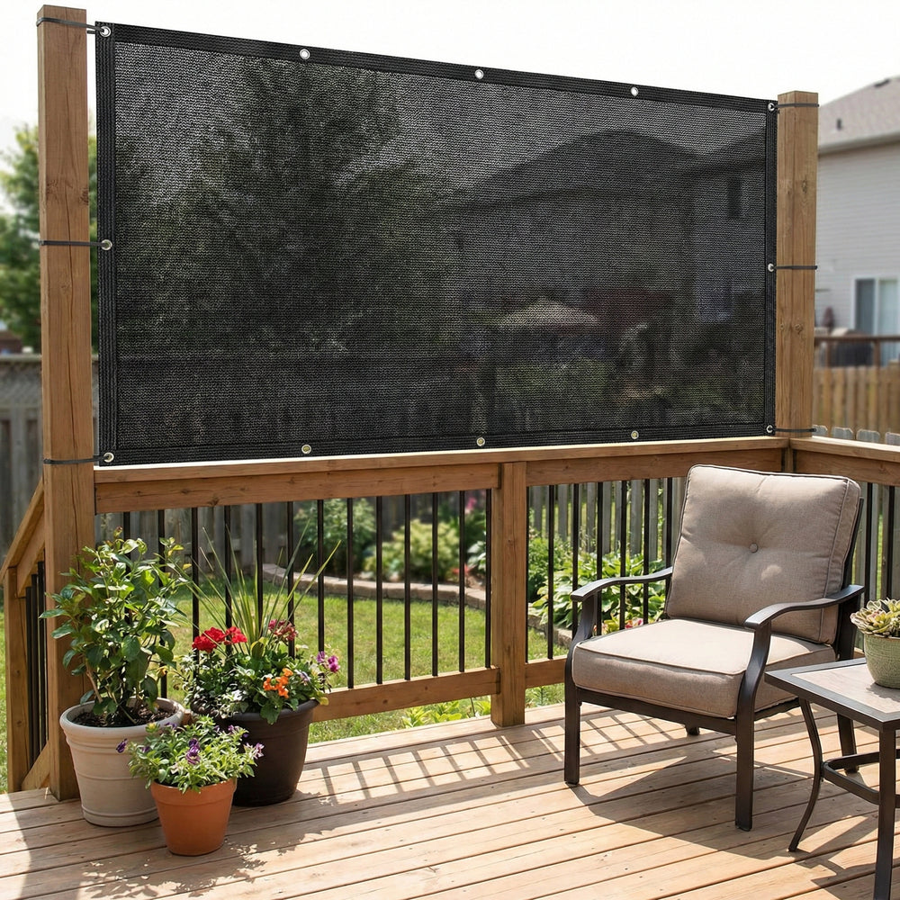 Premium 80% Shade and Privacy Netting - Lightweight HDPE Mesh for Outdoor Use, Available in Multiple Sizes and Lengths