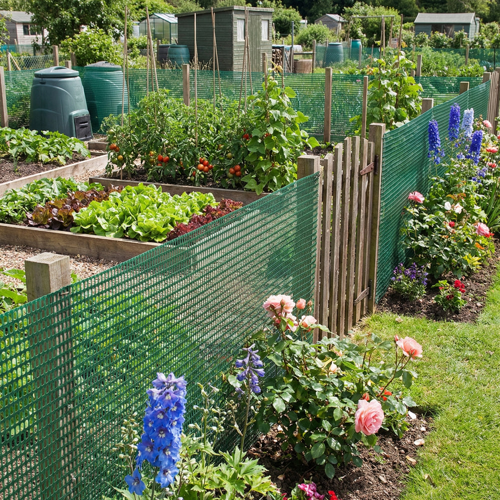 Premium High Strength Windbreak Fence with 60% Wind Reduction - UV Stabilized HDPE for Outdoor Protection
