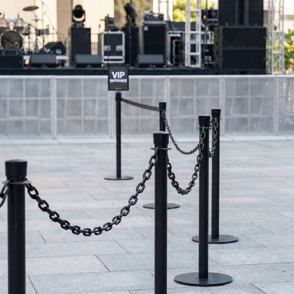 6mm Plastic Barrier & Decorative Chain – Versatile for Traffic Control & Decoration