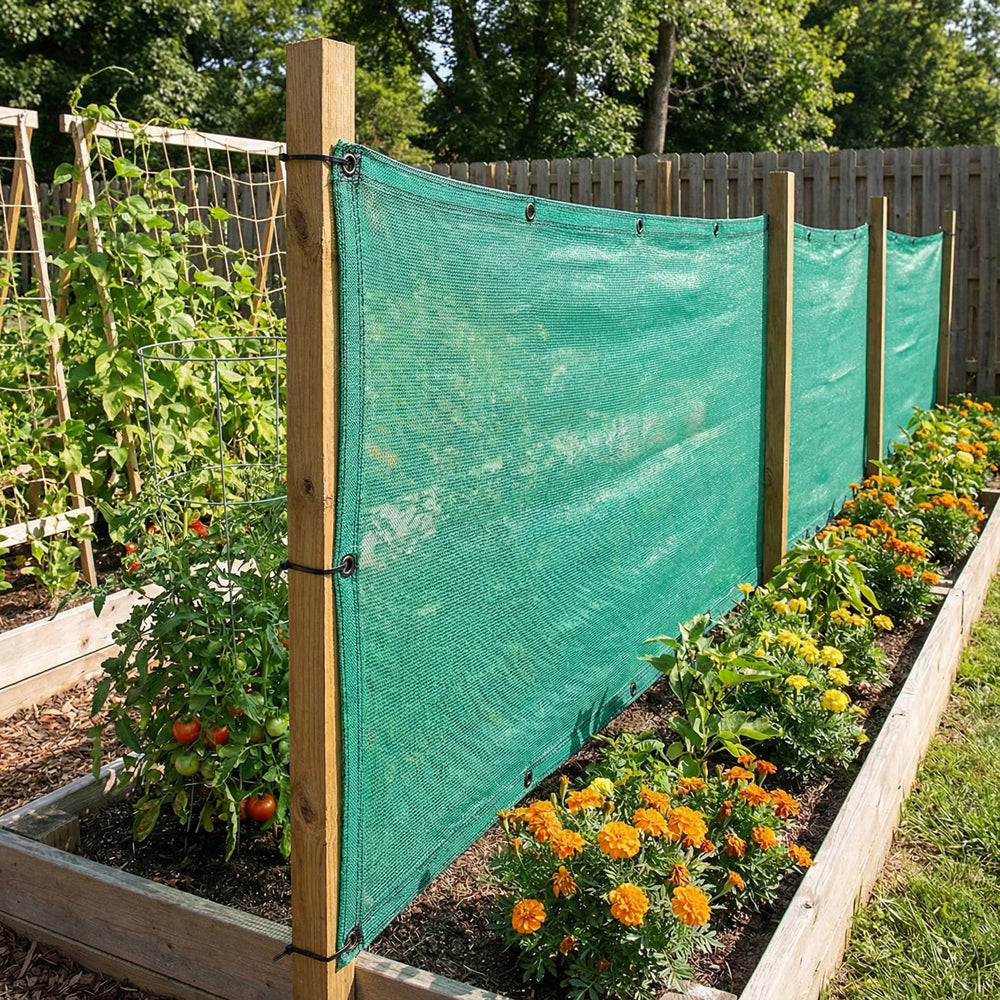 Premium 35% Knitted Windbreak - 50m Roll with UV Protection for Effective Shade and Wind Reduction