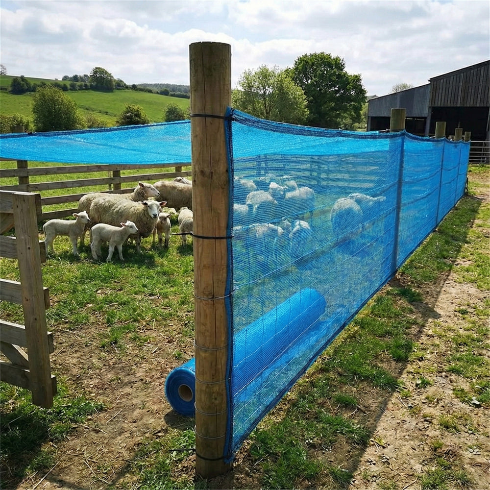 Premium 35% Knitted Windbreak - 50m Roll with UV Protection for Effective Shade and Wind Reduction