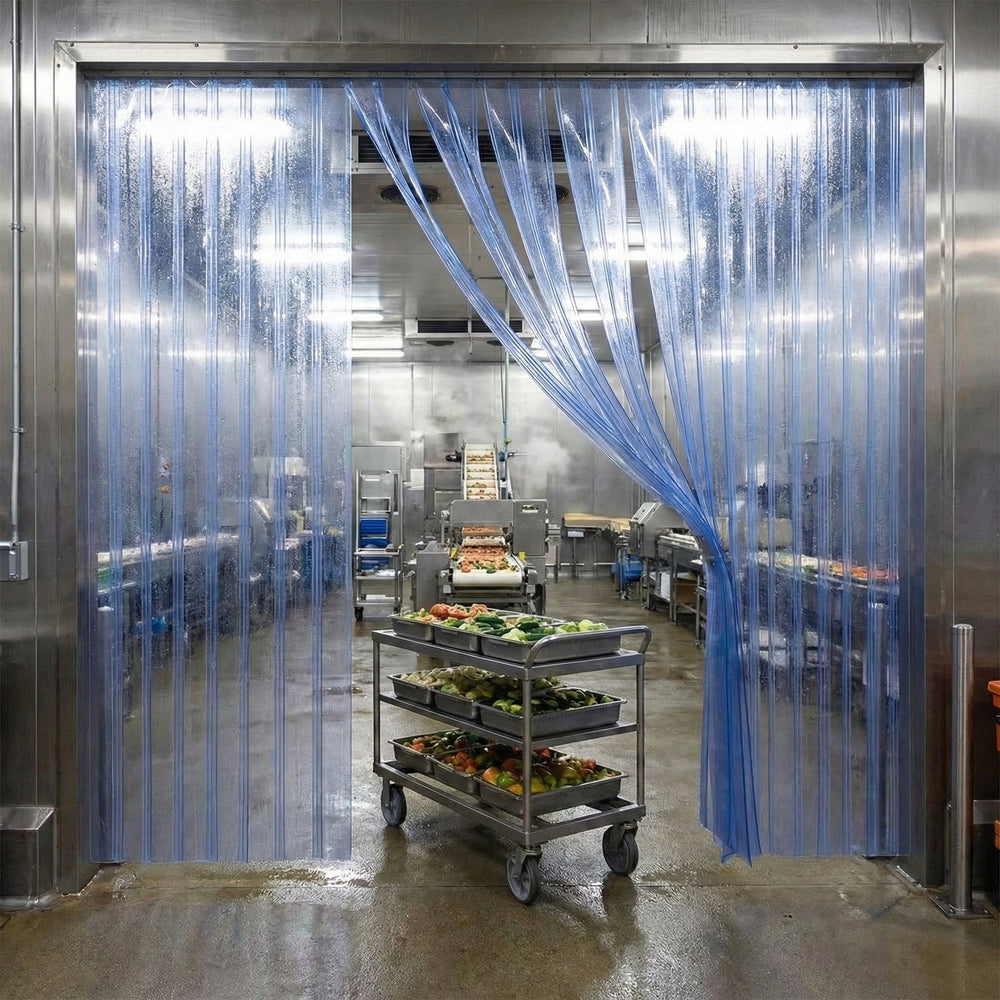 Antibacterial PVC Strip Rolls – Hygienic, Transparent PVC for Clean & Controlled Environments