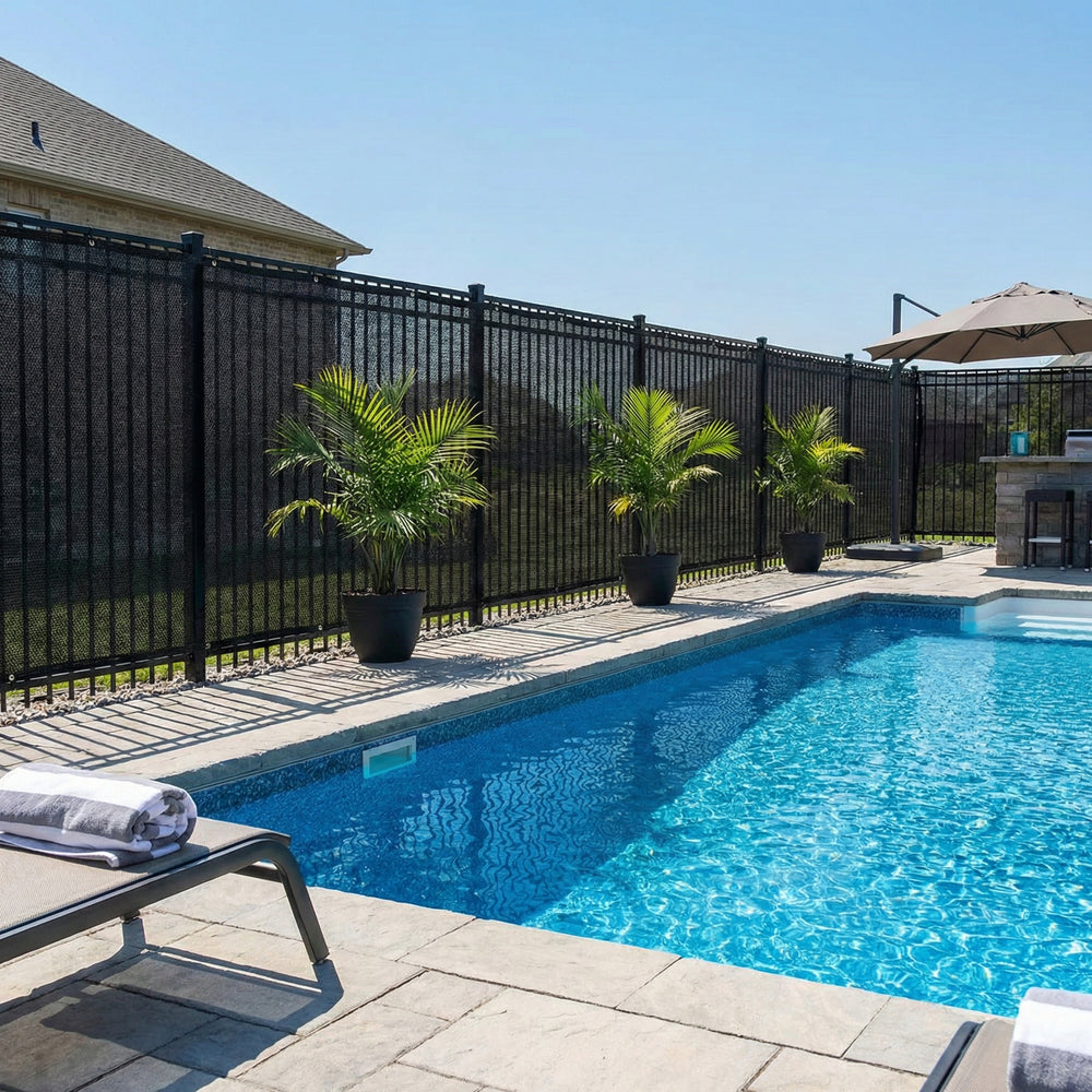 Premium 98% Shade Netting for Privacy - Heavy Duty HDPE Mesh with Multiple Sizes and Colors