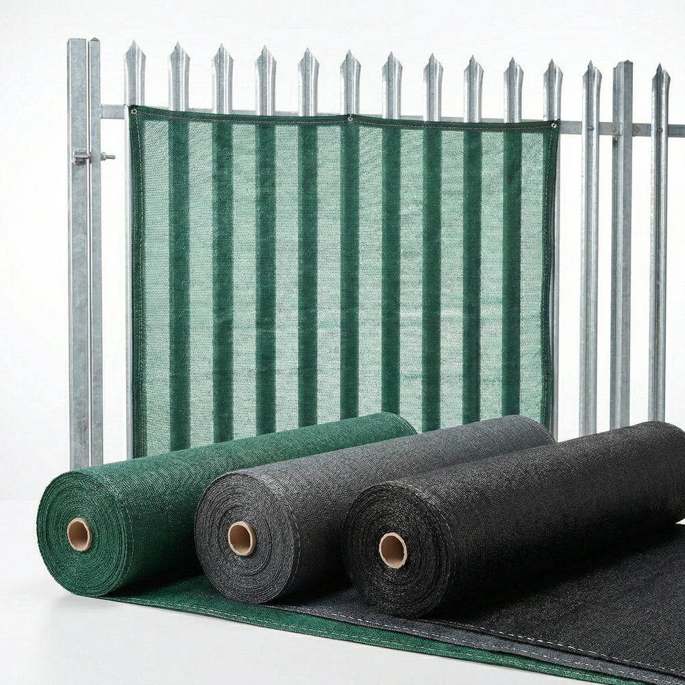Premium 98% Shade Netting for Privacy - Heavy Duty HDPE Mesh with Multiple Sizes and Colors