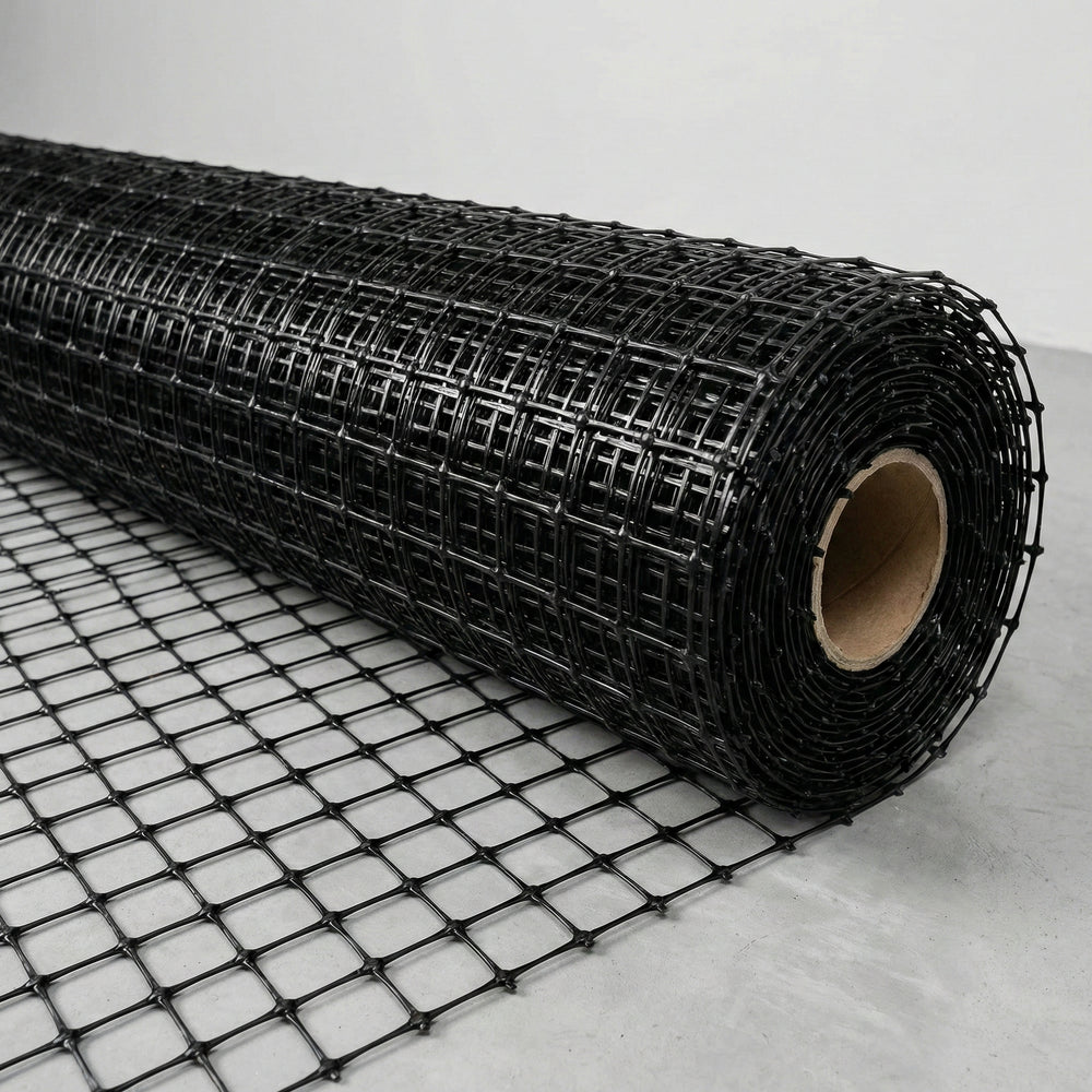 Premium Heavy Duty Stretched Fencing Mesh 50mm x 50mm - 100m Roll for Agricultural and Garden Use