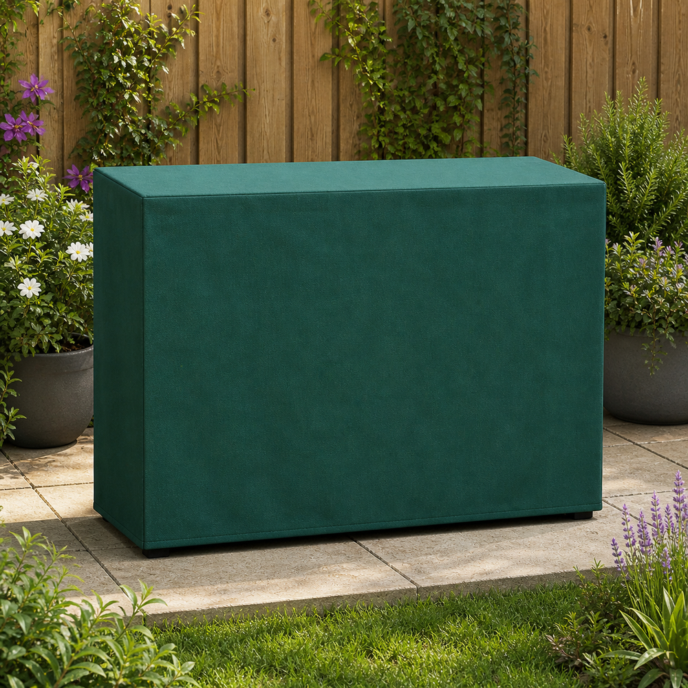 Barbecue Cover – Large Green – Super Tough Material – Outdoor Protection