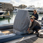 Custom Boat Center Console Covers – 600D & 1000D Polyester, Made-to-Measure Sizes