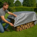 Heavy Duty Silver Tarpaulin 140gsm – Premium Waterproof, UV & Tear Resistant Tarp Sheet with Reinforced Edges and Metal Eyelets