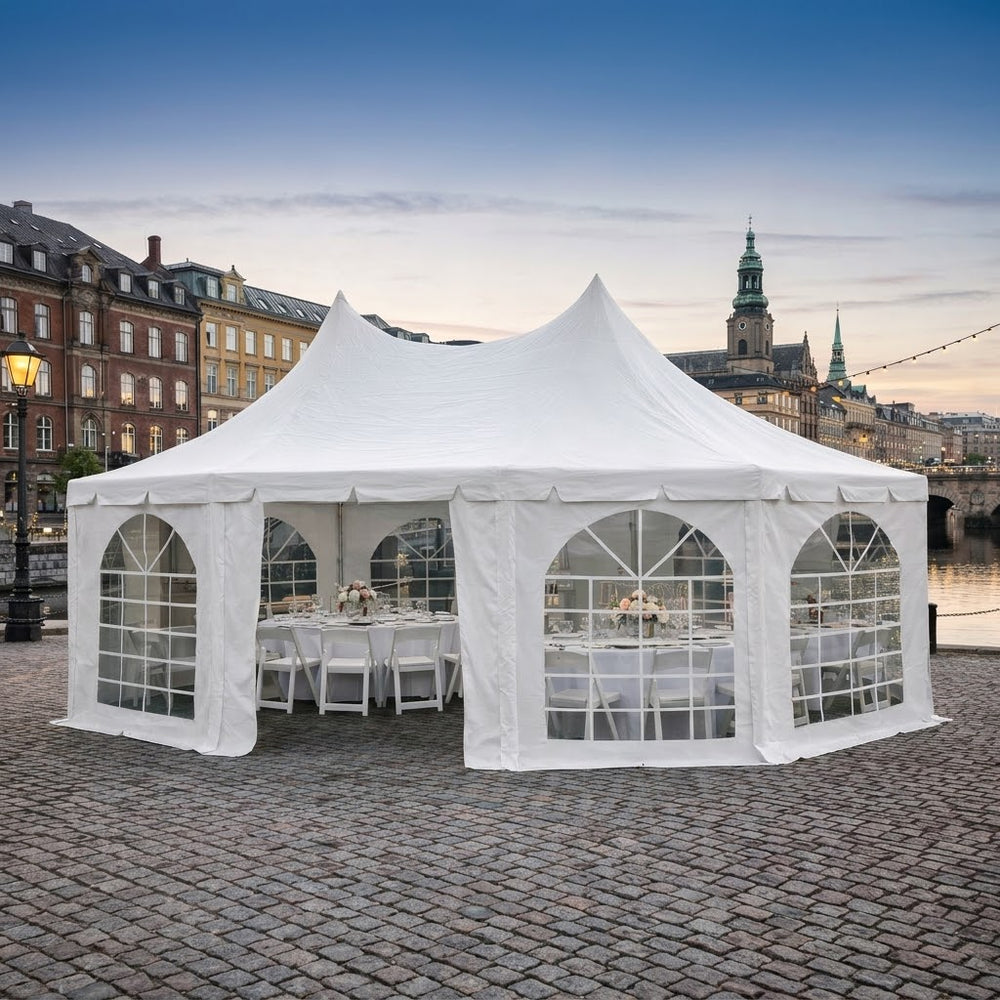 Marquee Elegance PRO 6.8x5m PVC Party Tent - UK Events