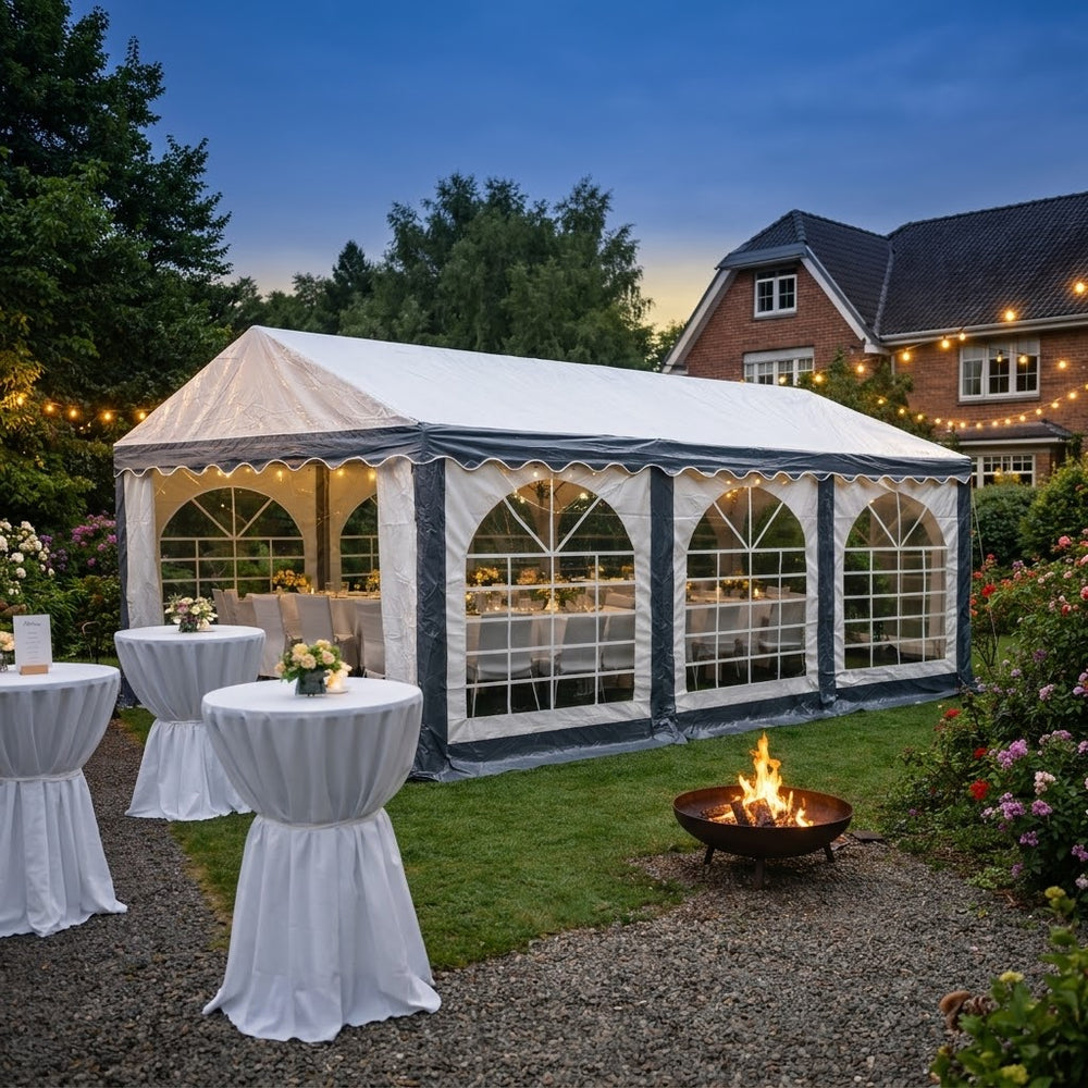 Marquee Original 3x6m PVC, Grey/White