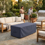 Custom Rectangular Fire Pit Covers – DuraLite, DuraWeave & DuraShield Fabric | Made-to-Measure Sizes