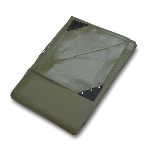 High-Quality Olive Green PVC Tarpaulins (560GSM)