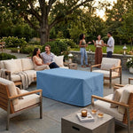 Custom Rectangular Fire Pit Covers – DuraLite, DuraWeave & DuraShield Fabric | Made-to-Measure Sizes