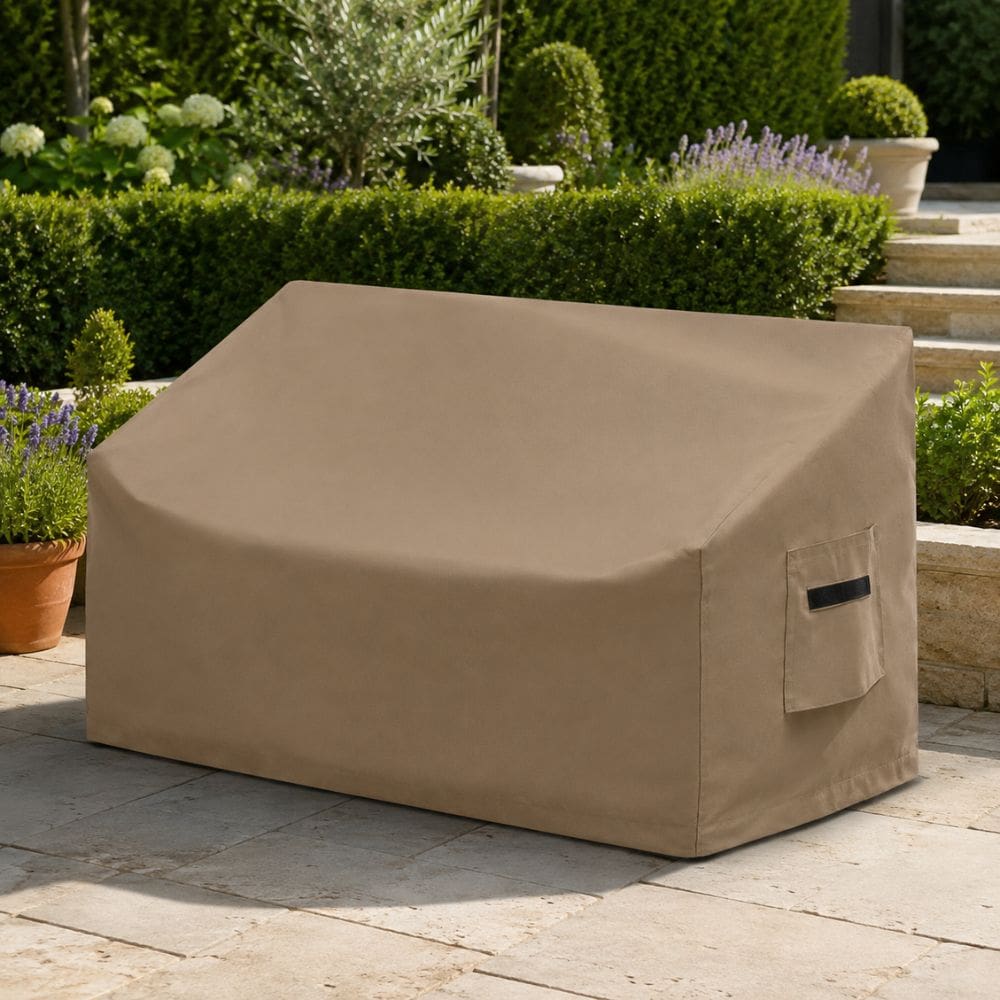 Custom Garden Bench Covers – Waterproof DuraLite, DuraWeave & DuraShield Fabric | Made to Measure