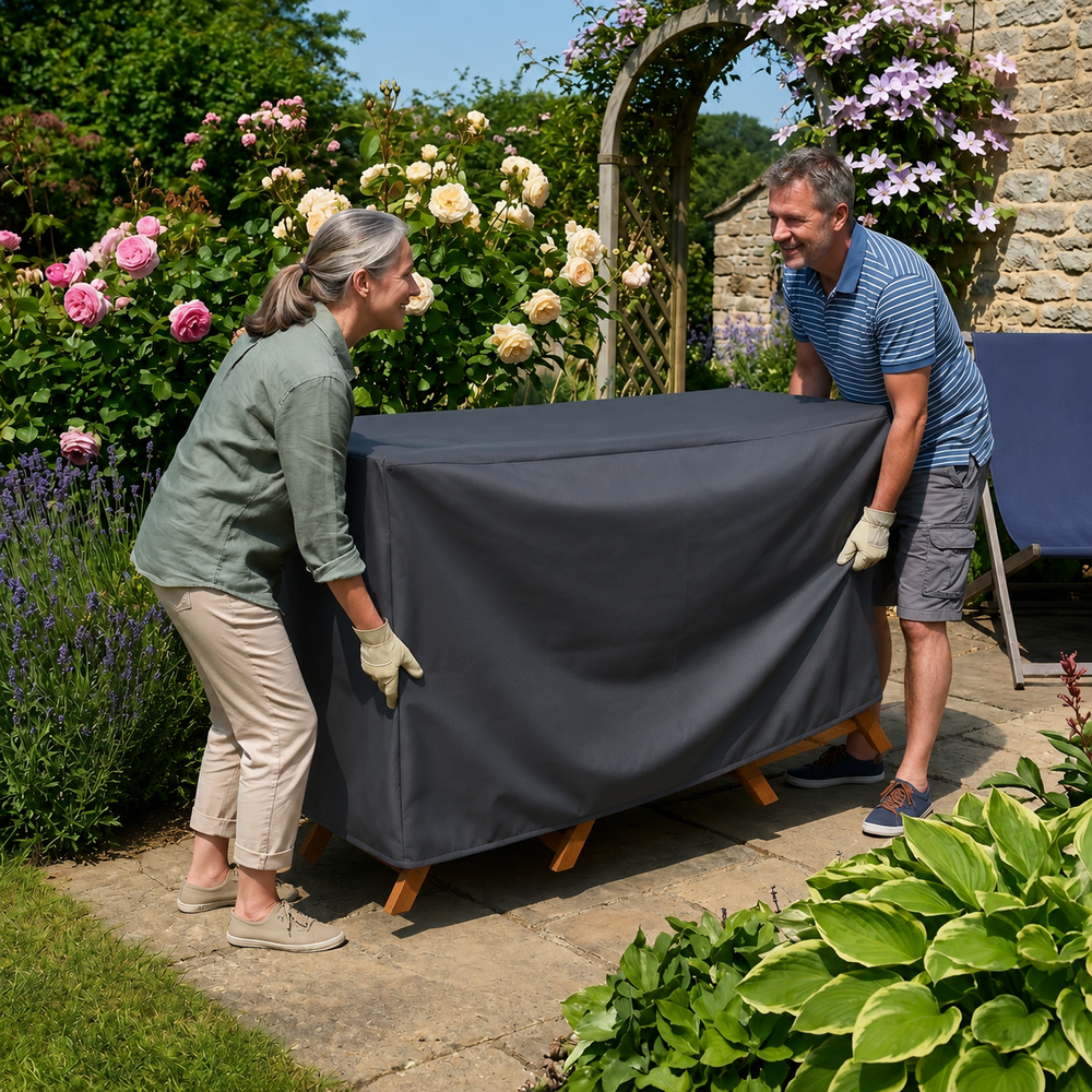 Bistro Set Cover – Medium Charcoal – Durable Polyester – Outdoor Protection