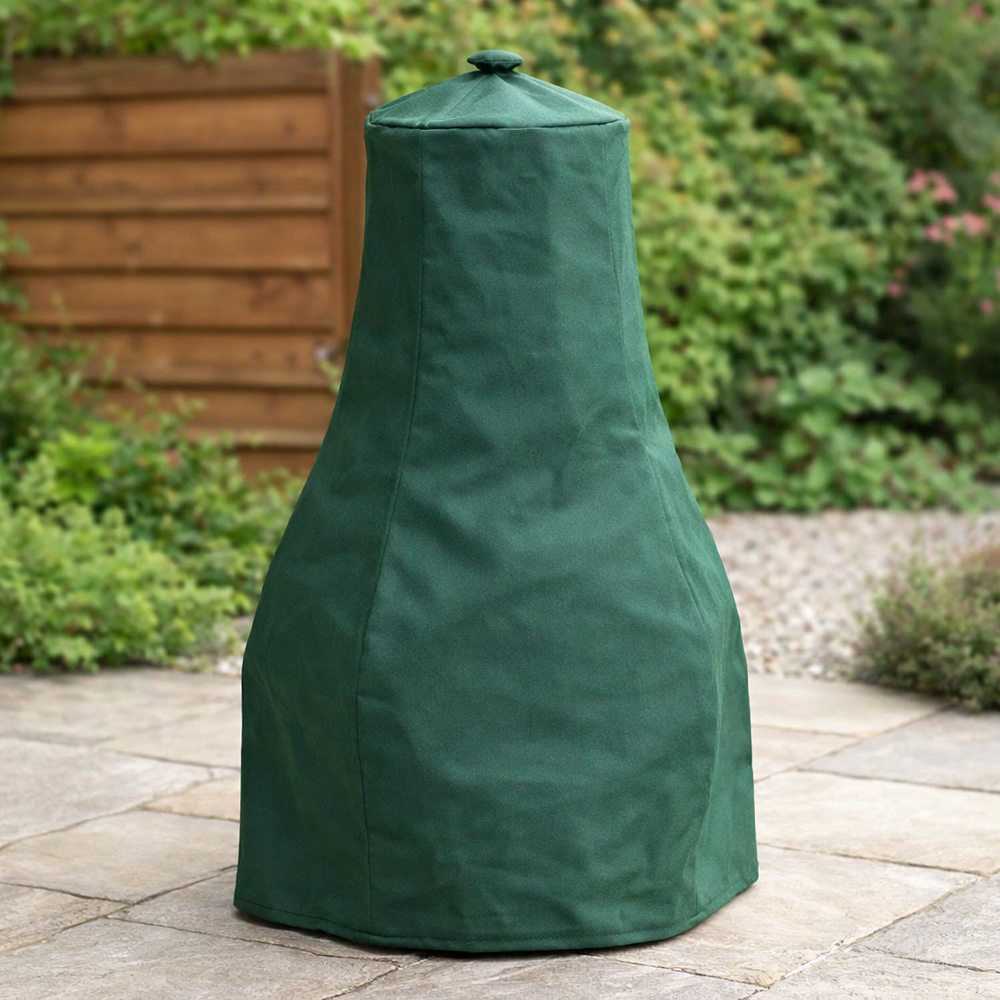 Medium Chimenea Cover – Green – Super Tough Waterproof – Outdoor Protection