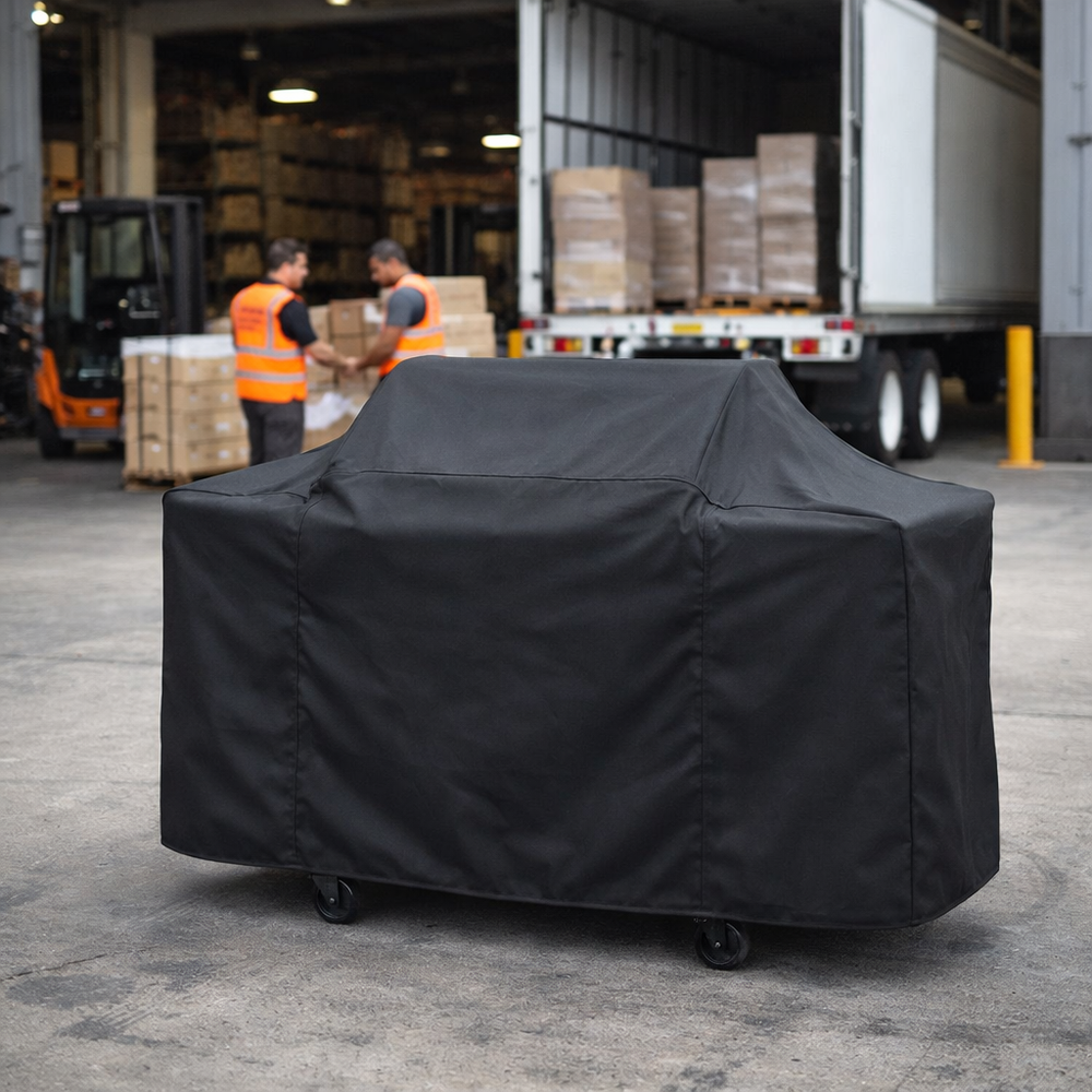 BBQ Cover – Extra Large Black – Heavy Duty Waterproof – Outdoor Protection