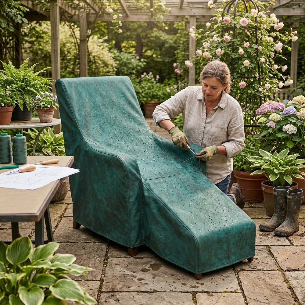 Steamer Chair Cover – Green – Super Tough Waterproof Protection