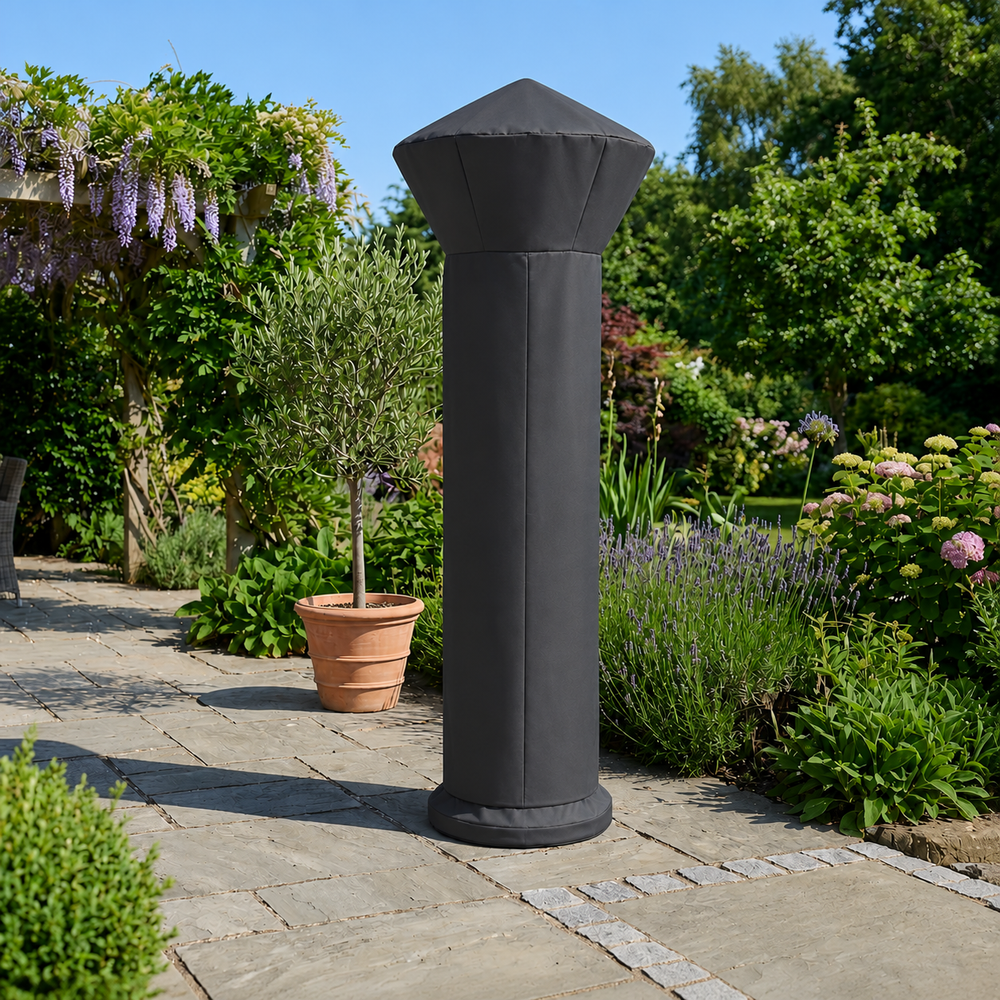 Patio Heater Cover – Charcoal – Heavy Duty Weather Protection – Outdoor Use