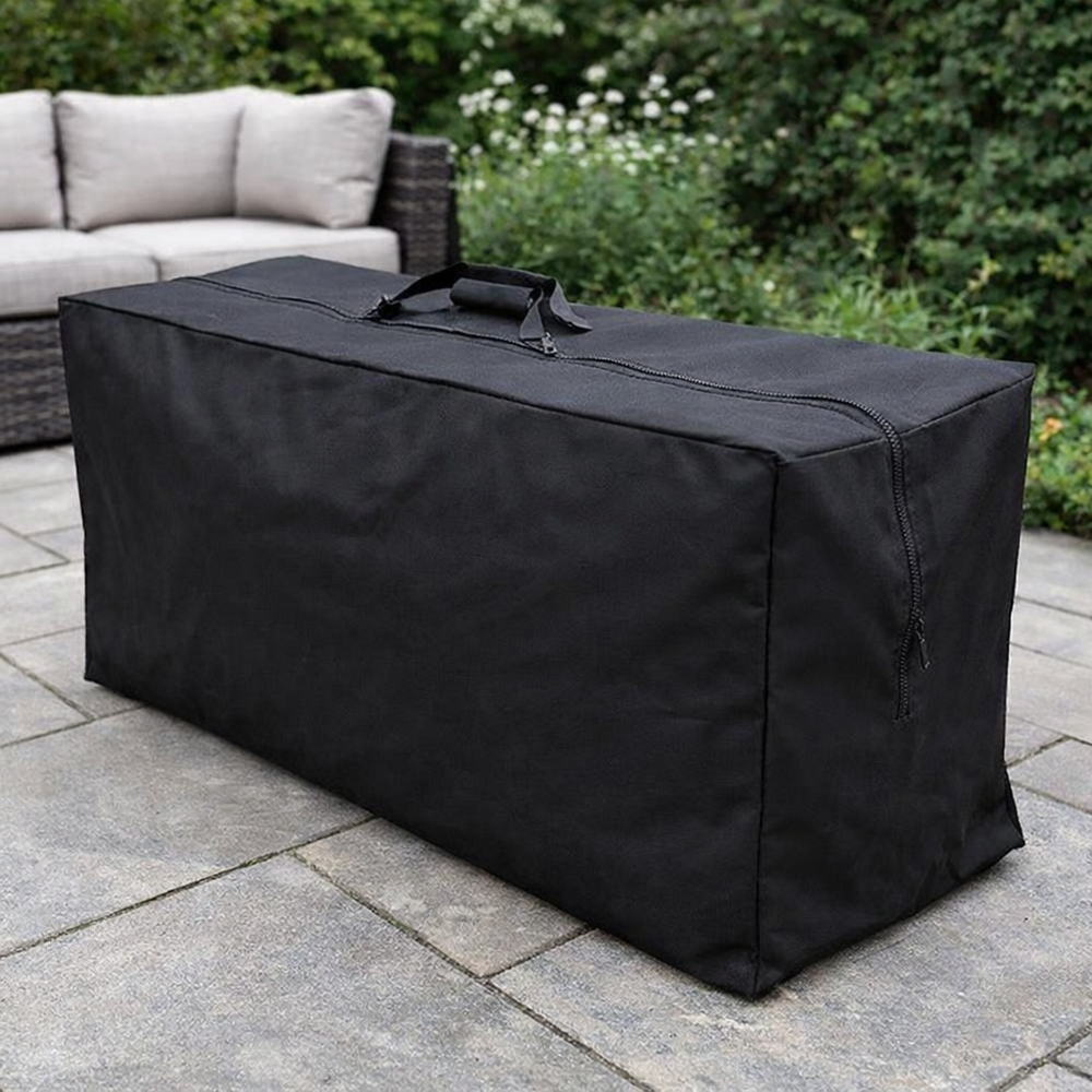 Cushion Storage Bag – Black – Polyethylene Material – Indoor Use