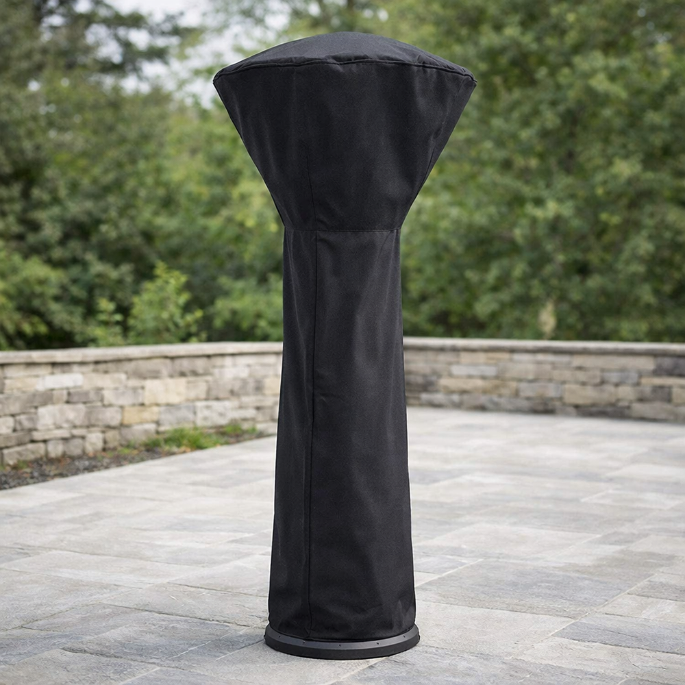 Heavy Duty Patio Heater Cover – Black – Polyethylene – Outdoor Protection