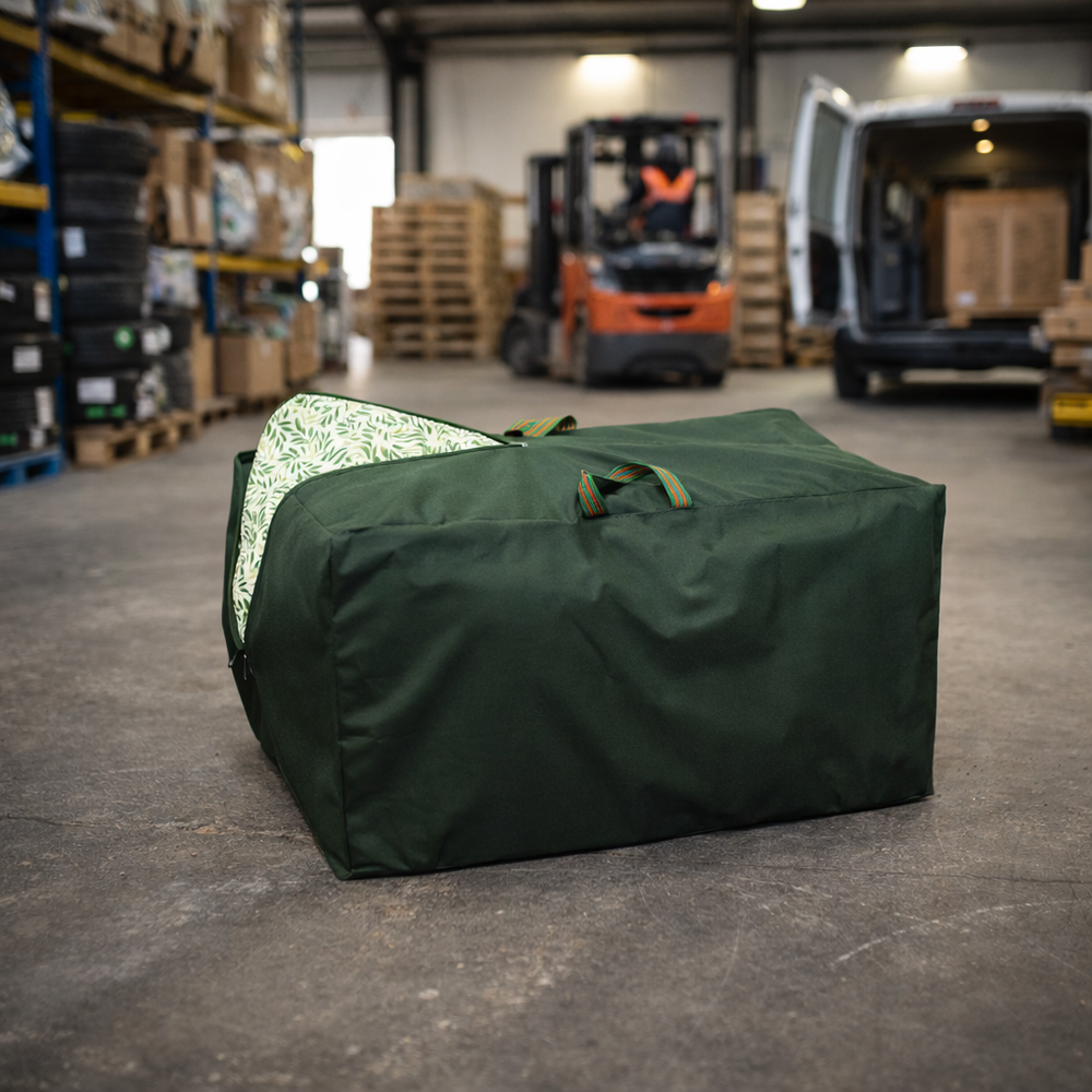Cushion Storage Bag – 90x56x46 cm Green – Waterproof & UV Protected – Outdoor Use
