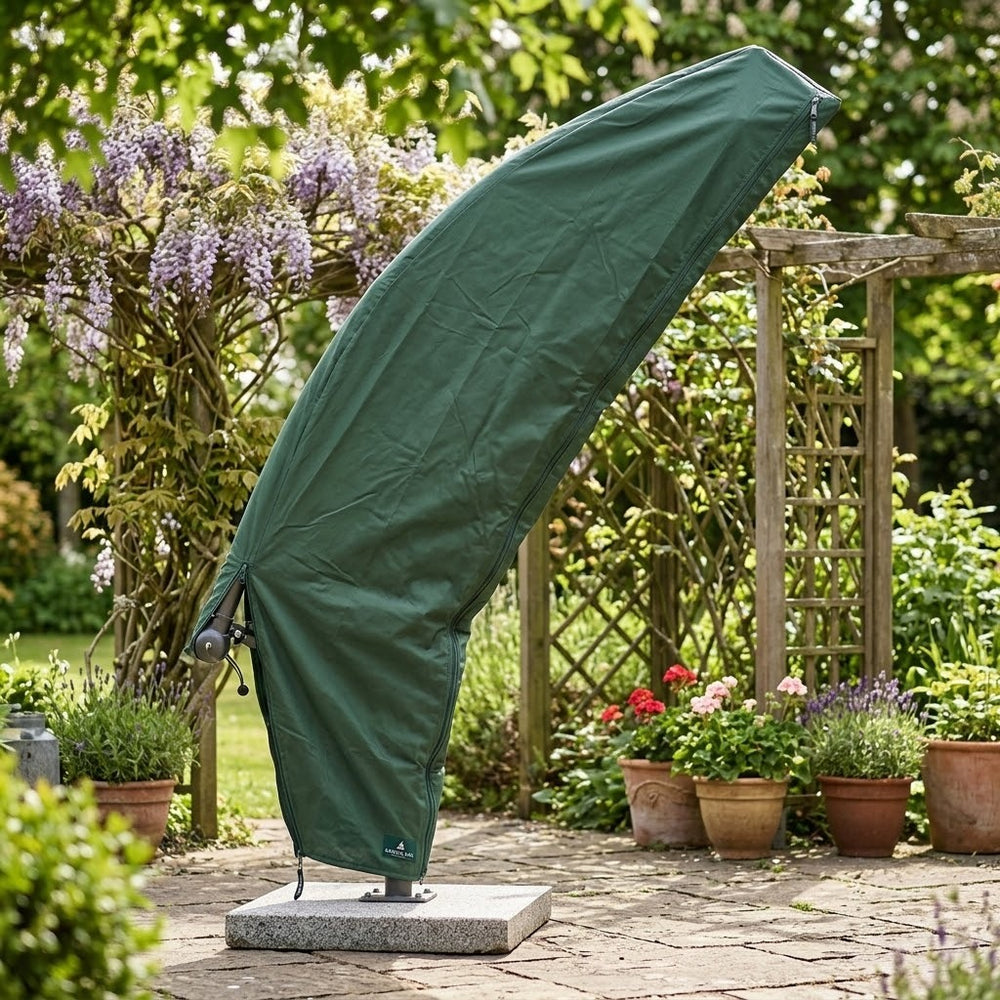Sail Parasol Cover – Green – Super Tough Waterproof – Outdoor Protection