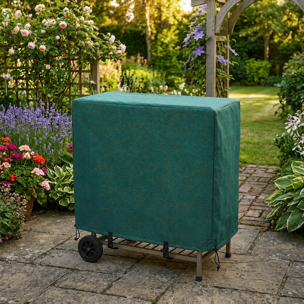 Barbecue Cover – Medium Green – Super Tough Waterproof – Outdoor Protection