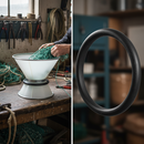 Premium Replacement Rubber Brake Ring for Netting Funnel - Available in Multiple Sizes for Optimal Fit