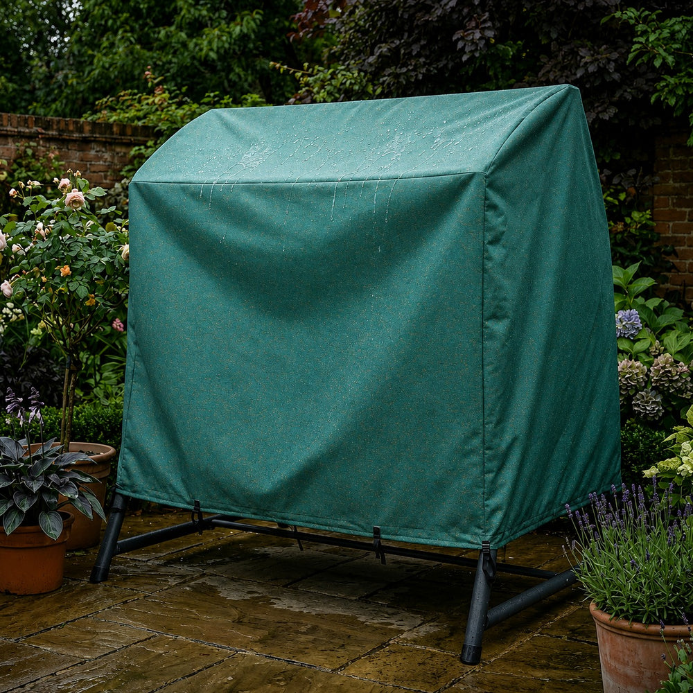 Swing Seat Cover – 3-4 Seater Green – Heavy Duty Waterproof – Outdoor Protection