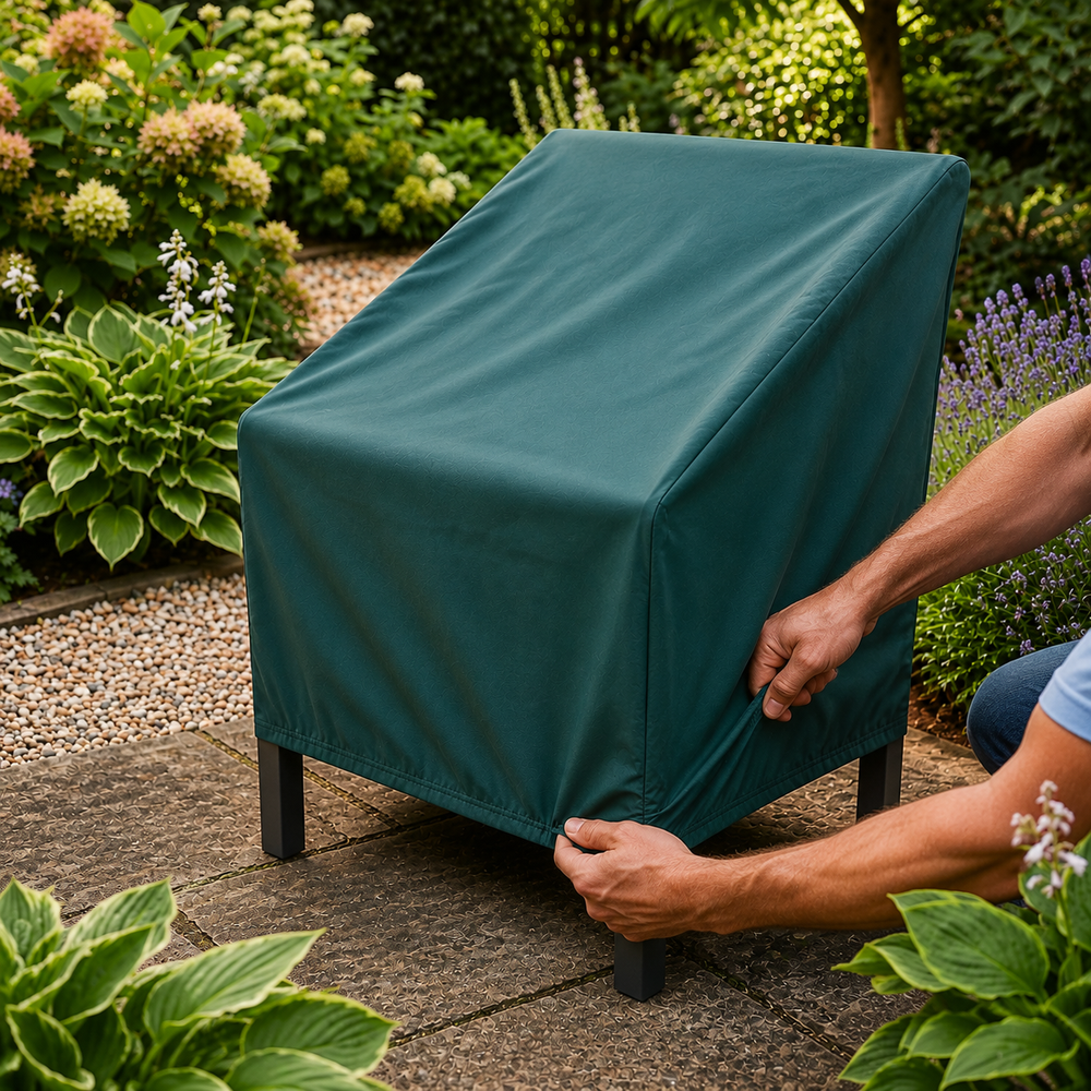 Armchair Cover – Green – Super Tough Waterproof – Outdoor Protection