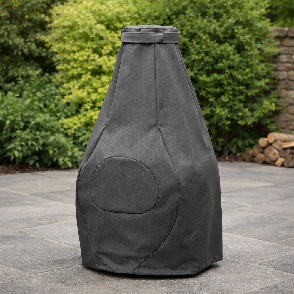 Medium Chimenea Cover – Charcoal – Durable Polyester – All-Weather Protection