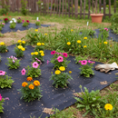 Premium Weed Control Fabric - 50gsm Spun Bonded Polypropylene, Available in Multiple Lengths for Effective Garden Protection