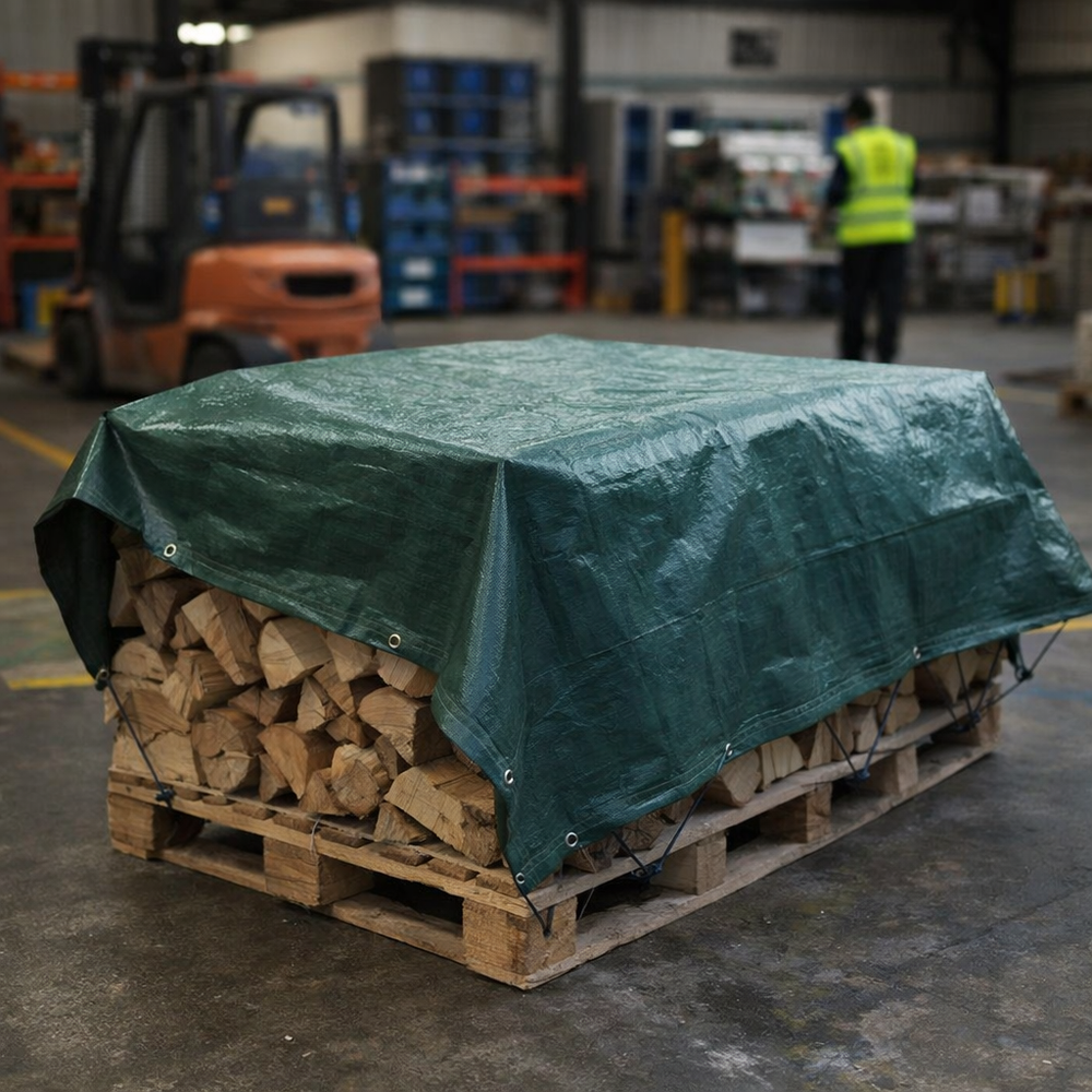 Heavy Duty Tarpaulin – 4m x 3m – Cross Laminated PE – Outdoor Protection