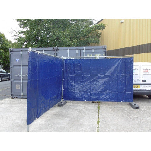 Dim Gray Lightweight Fence Tarpaulin 140gsm For Privacy