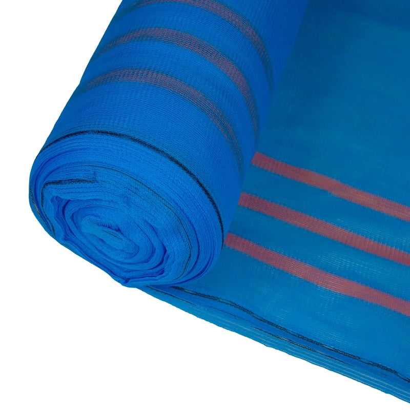 Dark Cyan Heavy Duty Flame Retardant Debris Netting - 2m x 50m Blue