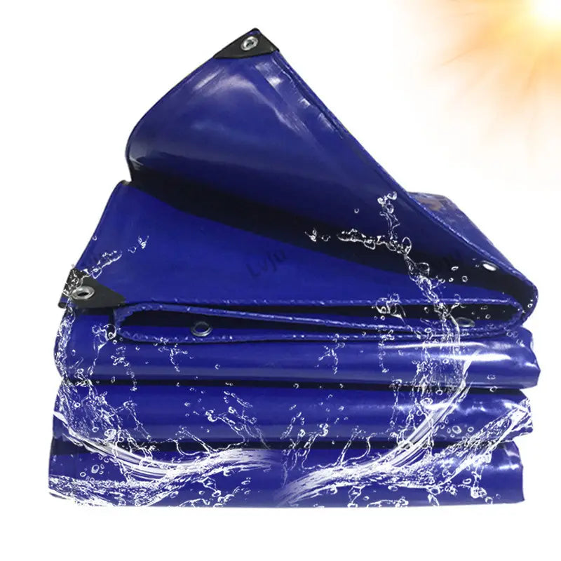 Heavy Duty 18oz PVC-Coated Tarp With Rust-Free Grommets Ideal for Trucks & Outdoor Use