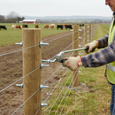 Premium Straining Eye Bolts 150mm - Zinc Plated Pack of 4 for Secure Line Wire Fencing