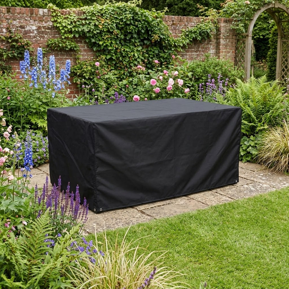 4 Seater Rectangular Table Cover – 130cm – Heavy Duty Waterproof – Outdoor Protection