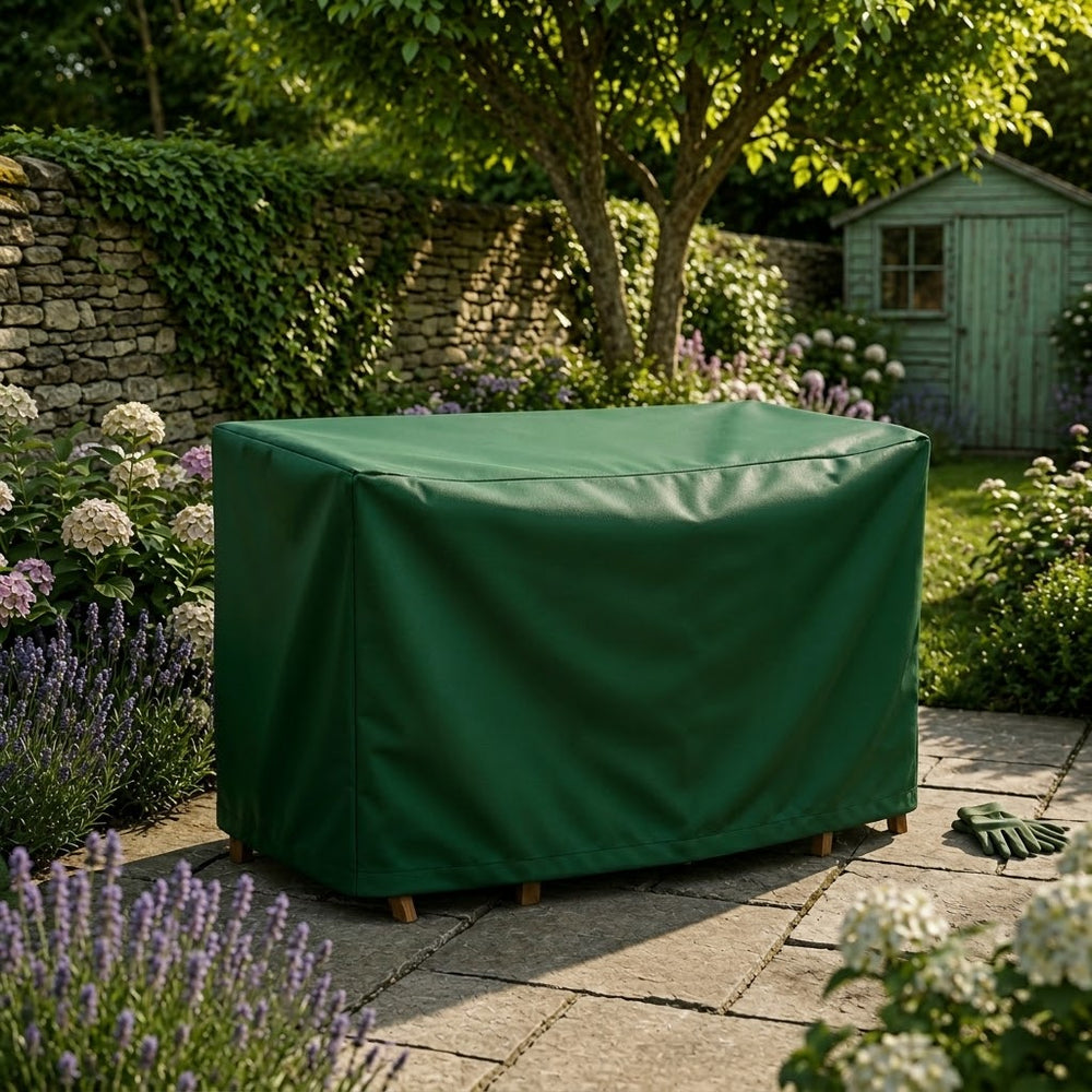 Bistro Set Cover – Medium Green – Durable Polyester – Outdoor Protection