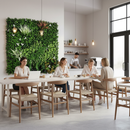 Premium Artificial Green Living Wall Panel 1m x 1m - UV Protected, Low Maintenance, Ideal for Indoor and Outdoor Use