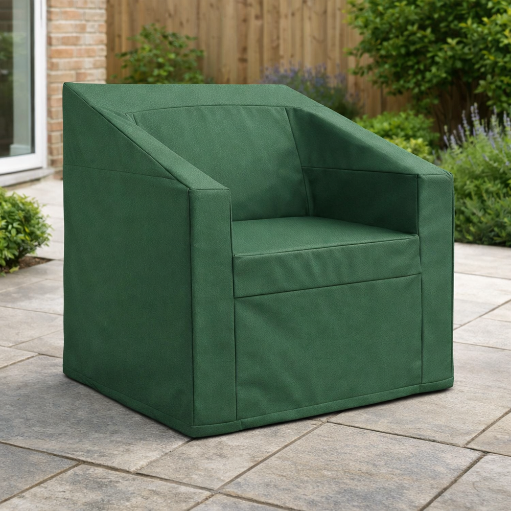 Armchair Cover – 68cm Green – Durable Polyester – All-Weather Protection