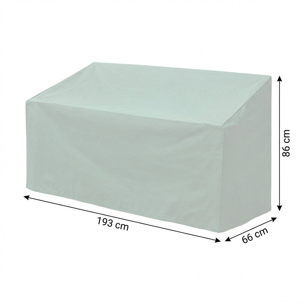 3-4 Seater Bench Cover – Large – Reversible PVC Polyester – Outdoor Protection