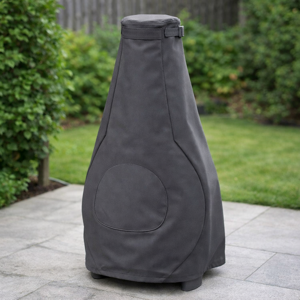 Large Chimenea Cover – Charcoal – Durable Polyester – Weather Protection