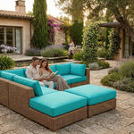 Rectangle Cushion Cover – Waterproof – Garden Furniture Cushion Protector, Custom Sizes Available