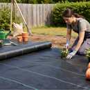 Premium Heavy Duty Weed Control Fabric 100gsm - Woven Polypropylene for Effective Weed Prevention and Stabilization