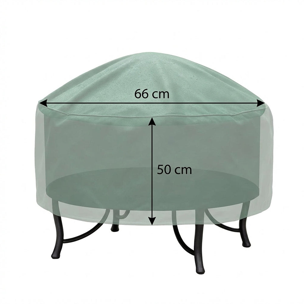 Firepit Cover – Small, Green – Super Tough Waterproof – Outdoor Protection