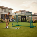 Professional Foldaway Golf Practice Net with Sturdy Frame and Easy Assembly for Small Spaces